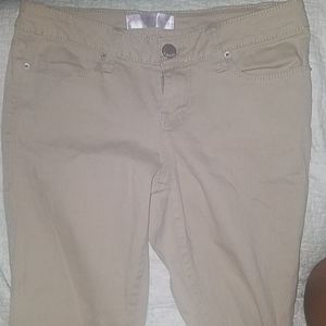 Khaki jeans